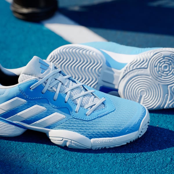 Adidas barricade 218 junior tennis shoe hot sale