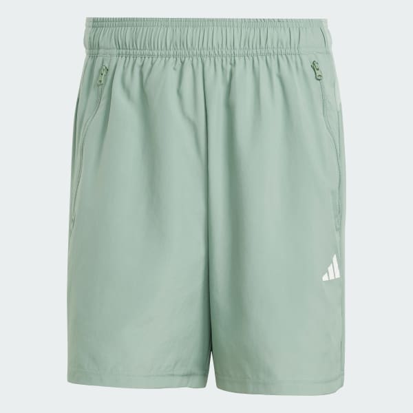 Verde Shorts de Entrenamiento Train Essentials Tejidos
