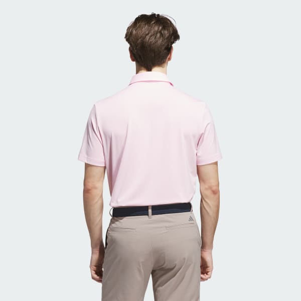 Rozowy Gładka koszulka polo Ultimate365