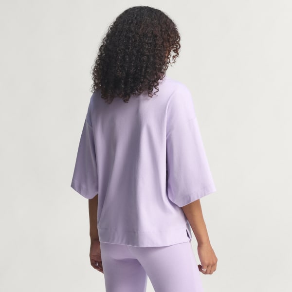 Purple Soft Lux Loose Tee