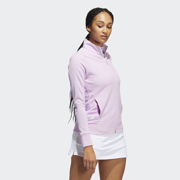 Violet Veste Textured Full-Zip W6347