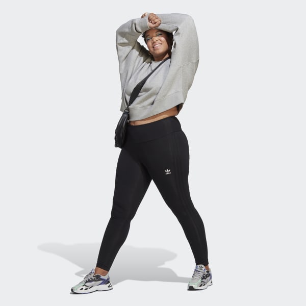sedá Mikina Adicolor Essentials Crew (plus size)