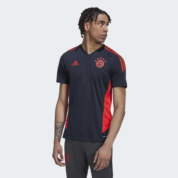 Svart FC Bayern Condivo 22 Training Jersey WR250