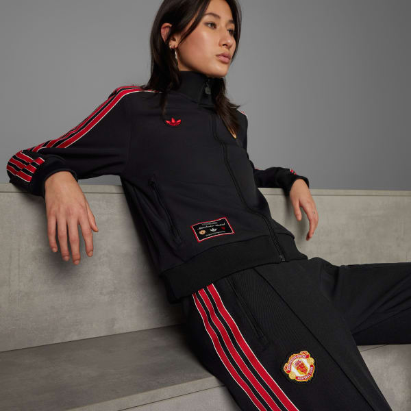 Preto Casaco Terrace Icons do Manchester United