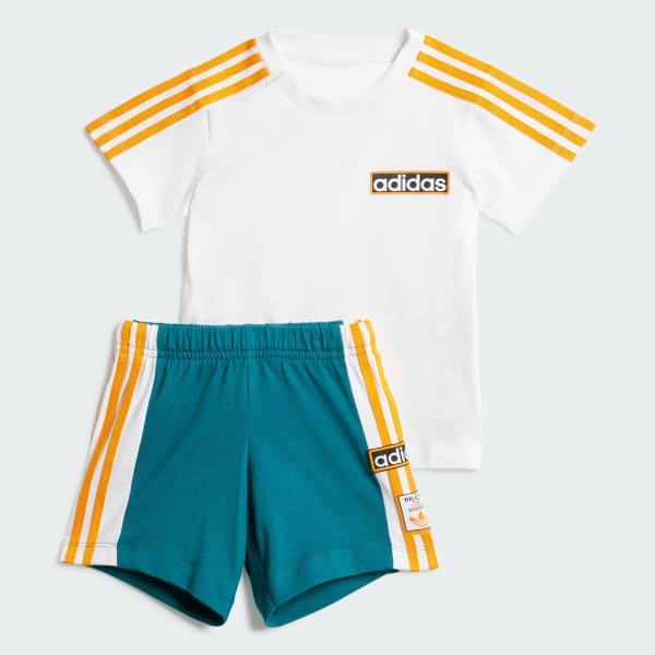 Baby adidas shorts and shirt 2025