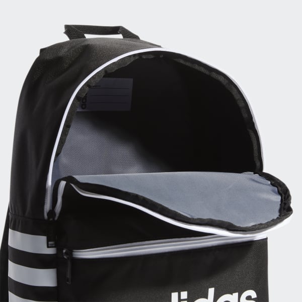 Black Classic 3-Stripes Backpack HIU71A