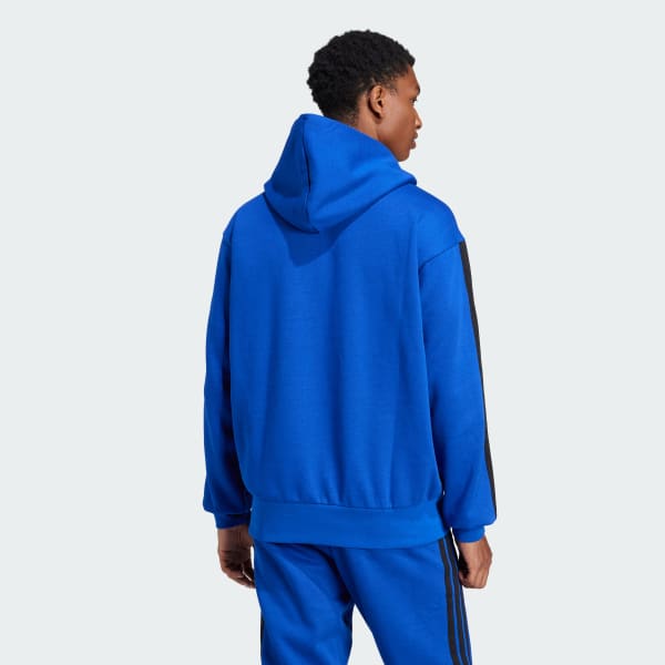Essentials 3-Stripes Fleece Hoodie
