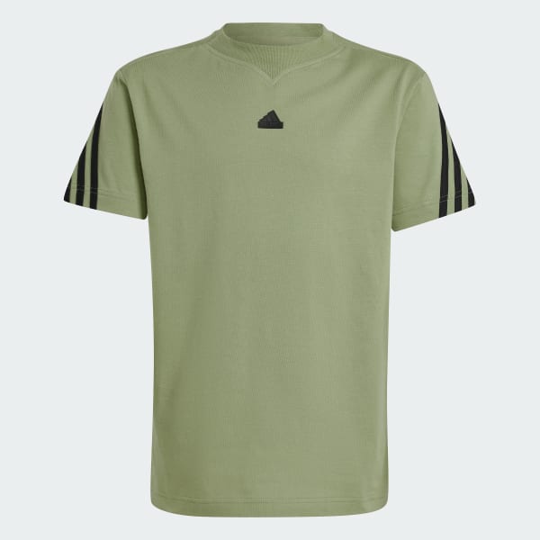 Green Future Icons 3-Stripes Tee