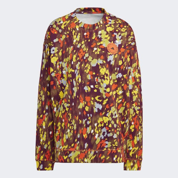 Hvid adidas by Stella McCartney Floral Print Sweatshirt I4947