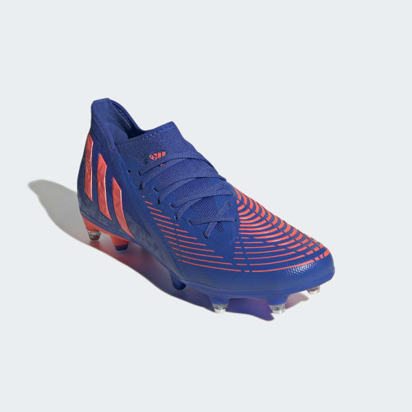 Blue Predator Edge.3 Soft Ground Boots