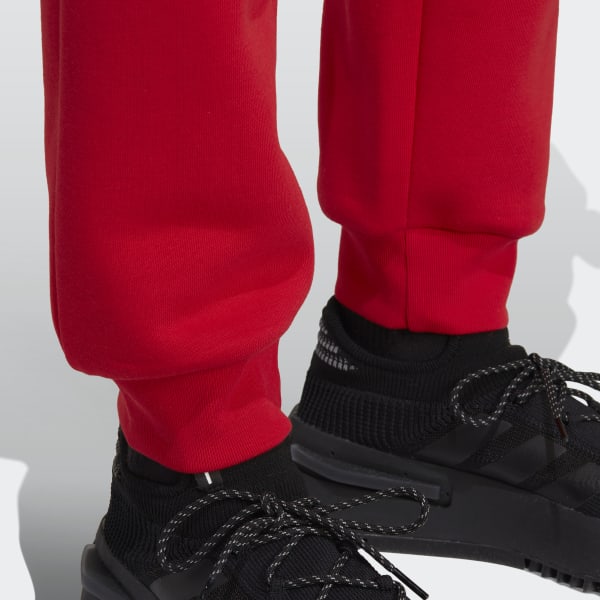 Rosso Pantaloni Trefoil Essentials