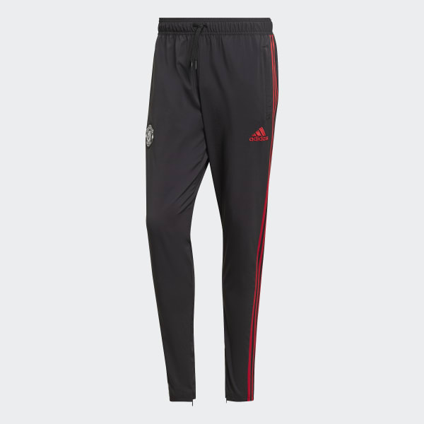 Czerń Manchester United Travel Tracksuit Bottoms BWN89