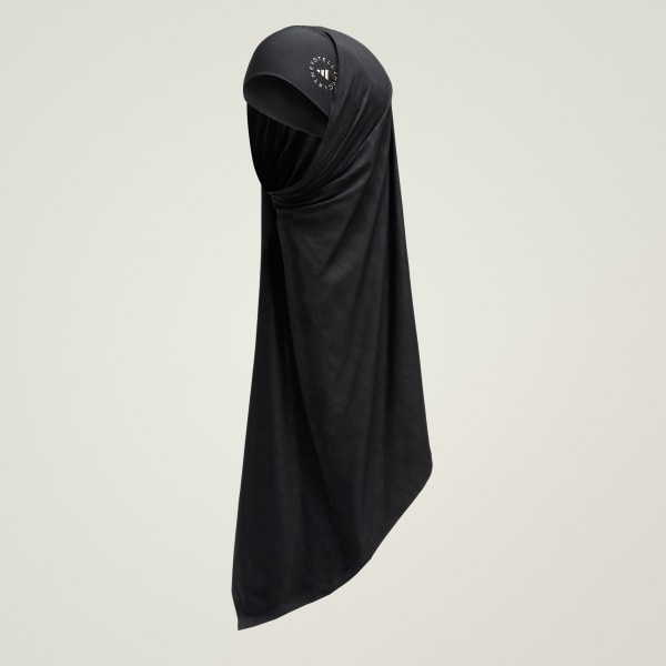 Sort adidas by Stella McCartney hijab med underkappe