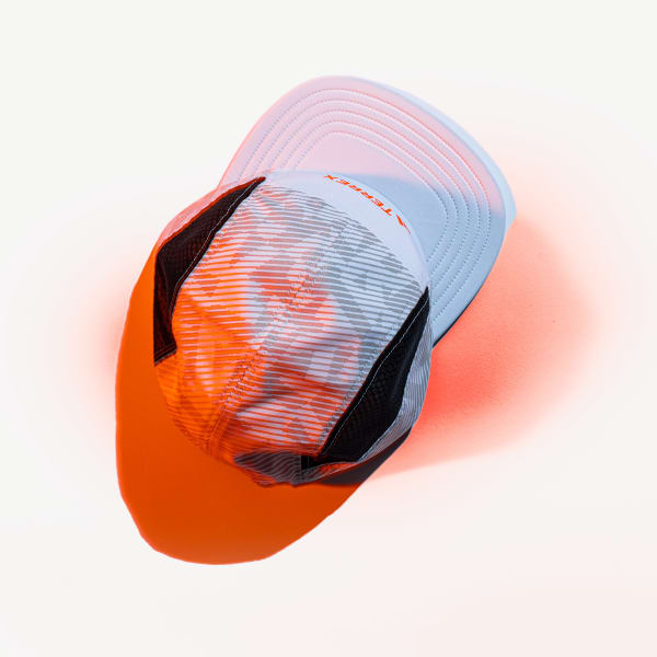 blanc Casquette graphique à cinq panneaux Terrex HEAT.RDY