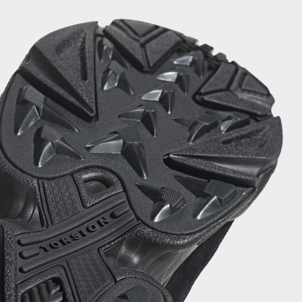 adidas originals yung og black & white trainers