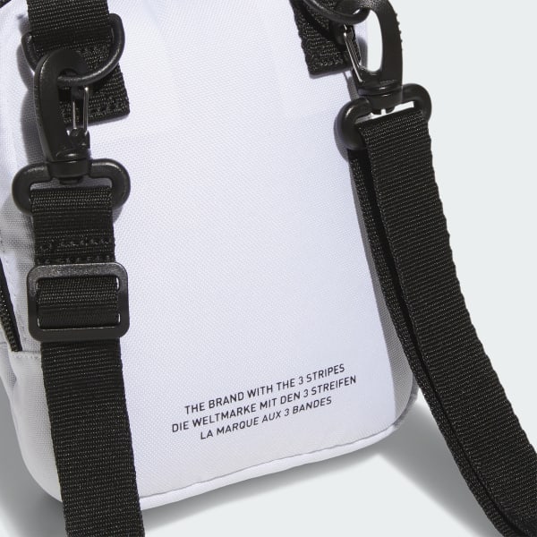 adidas Utility Festival Crossbody Bag - White | Free