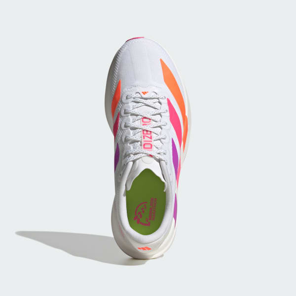 White Adizero EVO SL 러닝화