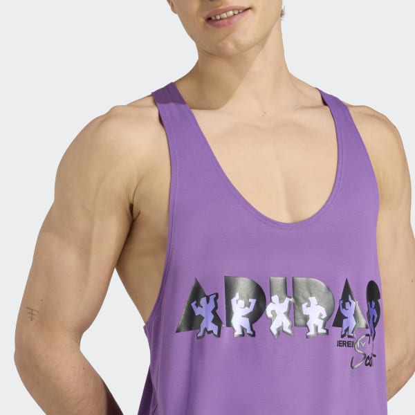 adidas X Jeremy Scott Tank Top - Purple | Free Shipping with