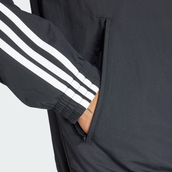 adidas Bluza dresowa Adicolor Woven Firebird - Czerń