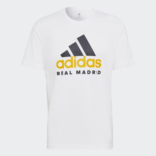 White Real Madrid DNA Tee HM425