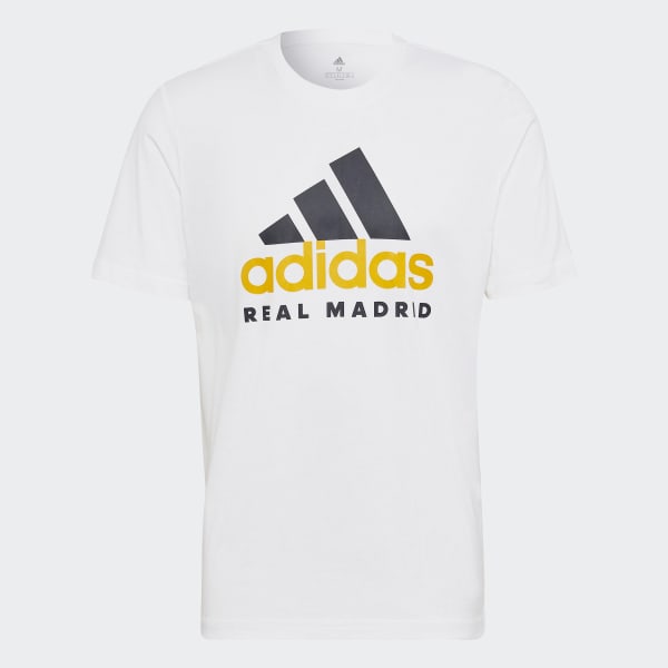 Branco T-shirt ADN do Real Madrid