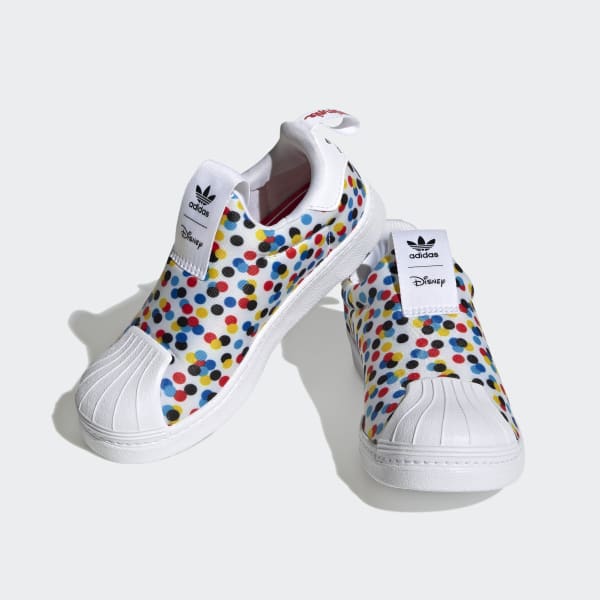 White Superstar 360 Shoes