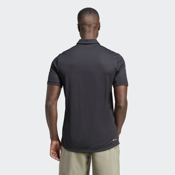 adidas Club 3 Stripes Tennis Poloshirt Zwart adidas Offici le Shop