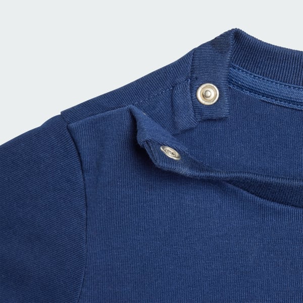 Azul Camiseta Trefoil Infantil