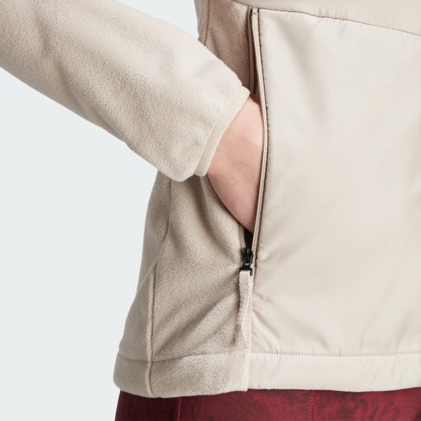 Adidas wind fleece jacket store