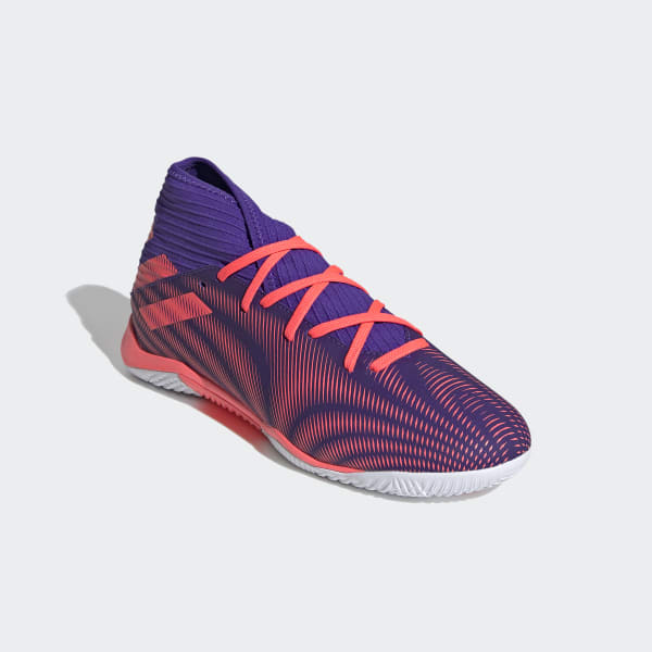 purple indoor cleats