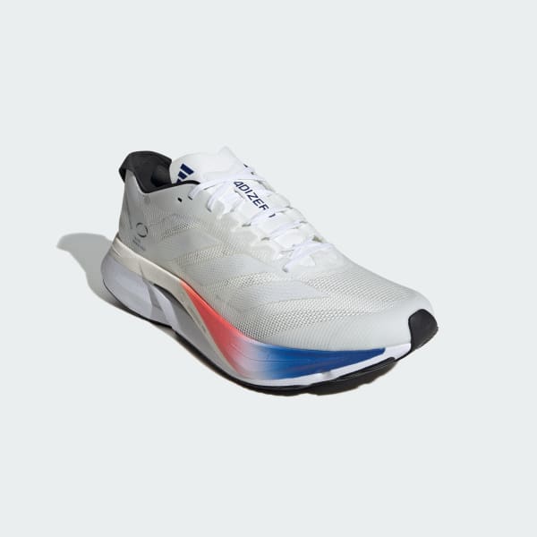 White ADIZERO BOSTON 12