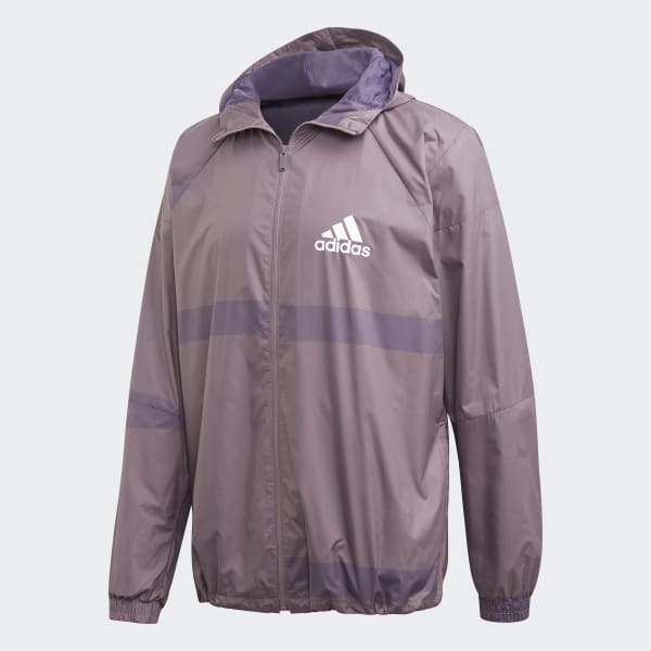 adidas purple jacket