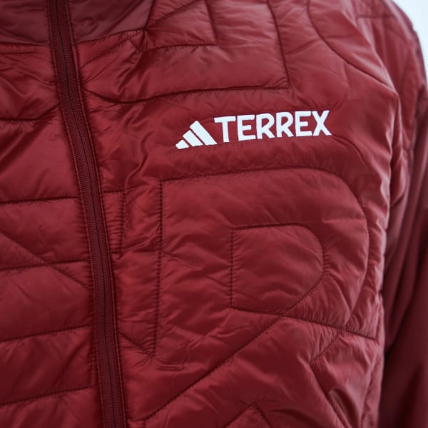 Burgundy TERREX XPERIOR VARILITE PRIMALOFT JACKET