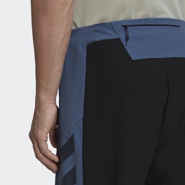 modrá Tepláky Terrex Agravic Hybrid Trail-Running