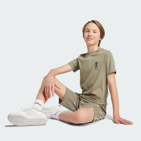 hnedá Šortky Jude Bellingham Culturewear Kids