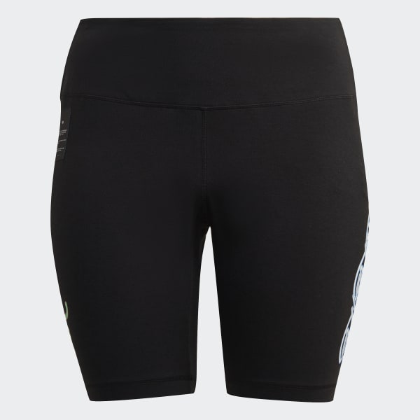 Zwart Biker Short (Grote Maat) ETW14