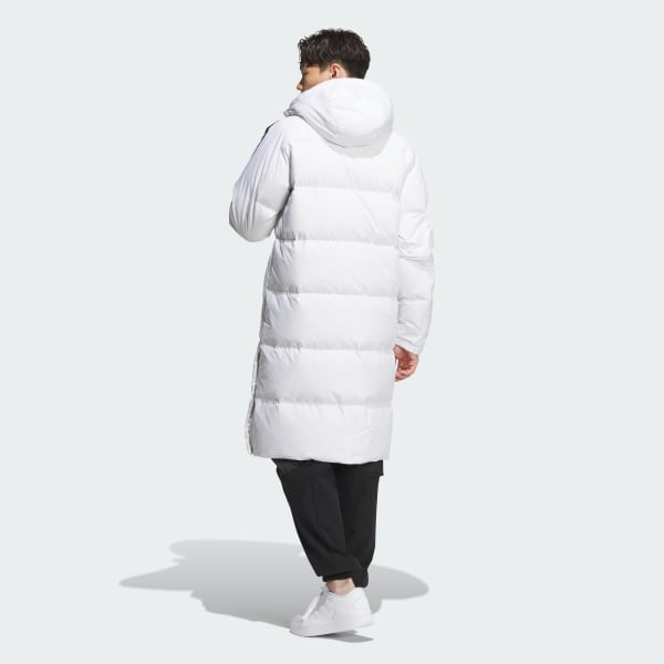 White 3S 롱 다운 재킷