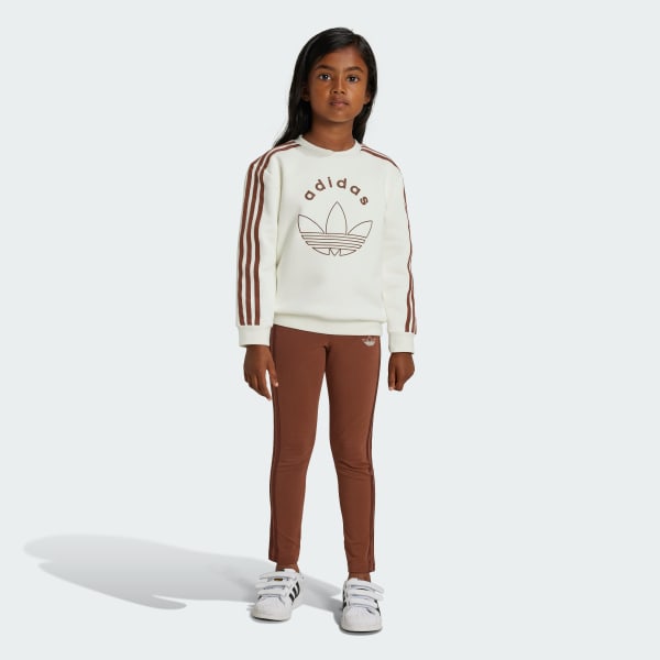 Adidas womens leggings and top set sale