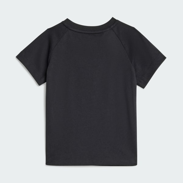 Hitam Setelan T-Shirt dan Celana Pendek Anak