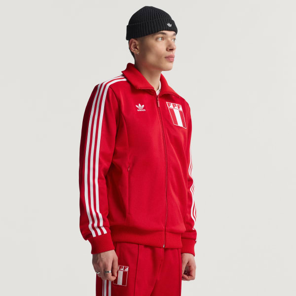 Rot Peru Trainingsjacke