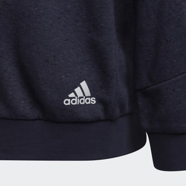 Blue Future Icons 3-Stripes Hooded Sweatshirt