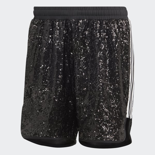 cierna Šortky Sequin