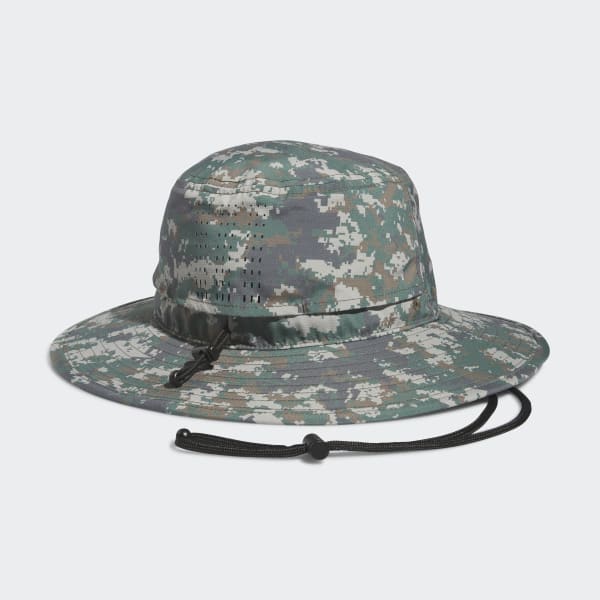 Green Wide-Brim Hat