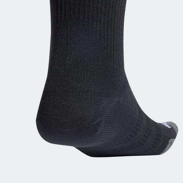 Svart Football Performance Light Crew Socks