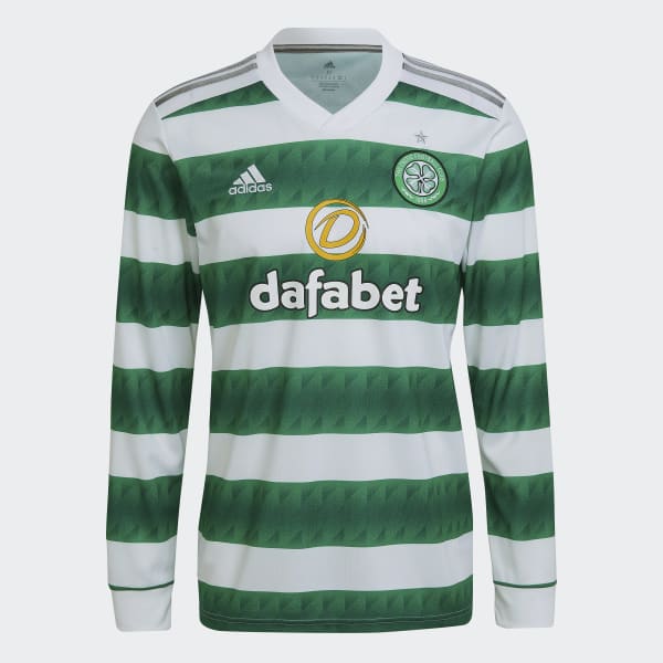 Vit Celtic FC 22/23 Long Sleeve Home Jersey VZ604