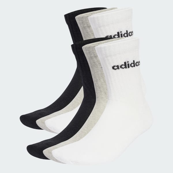 Gra Linear Crew Socks Vadderade strumpor 6-pack