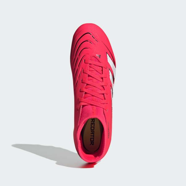 Rojo Zapatos de Fútbol Predator Club Sock Firme/Multiterreno