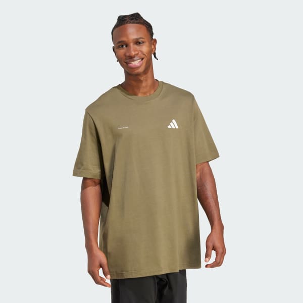 Verde Camiseta Lens Power Of Three Hoop Graphic