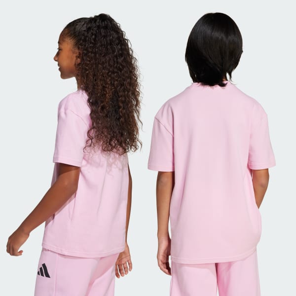 Pink Future Icons Logo Tee Kids