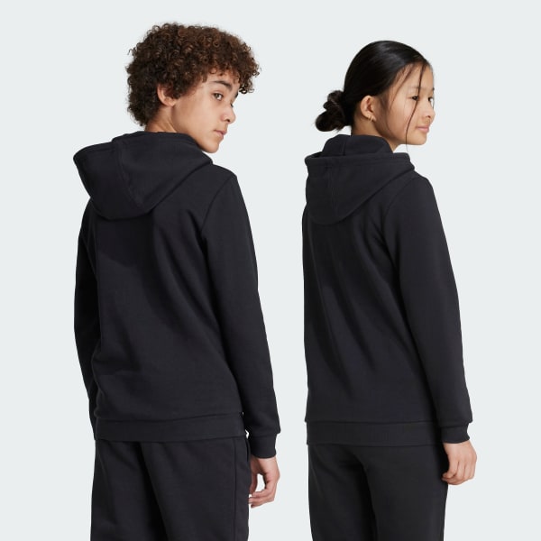 Hoodie Trefoil Junior Nero adidas adidas Italia
